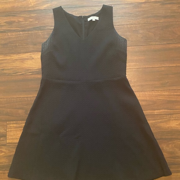 LOFT Dresses & Skirts - 14 Black Loft A Line Sleeveless Cocktail Dress